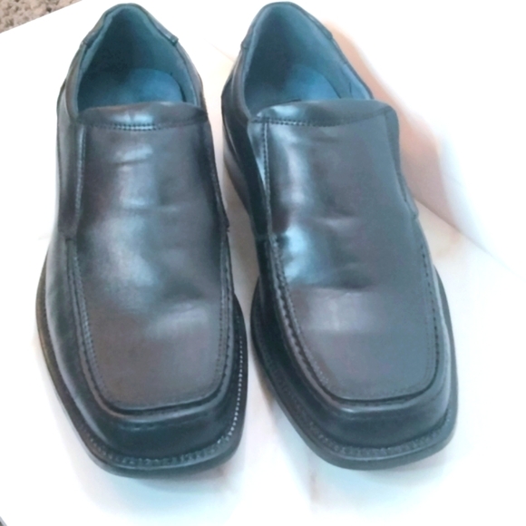 Bruno Marc Cambridge Black men's loafer slide on - Picture 7 of 12